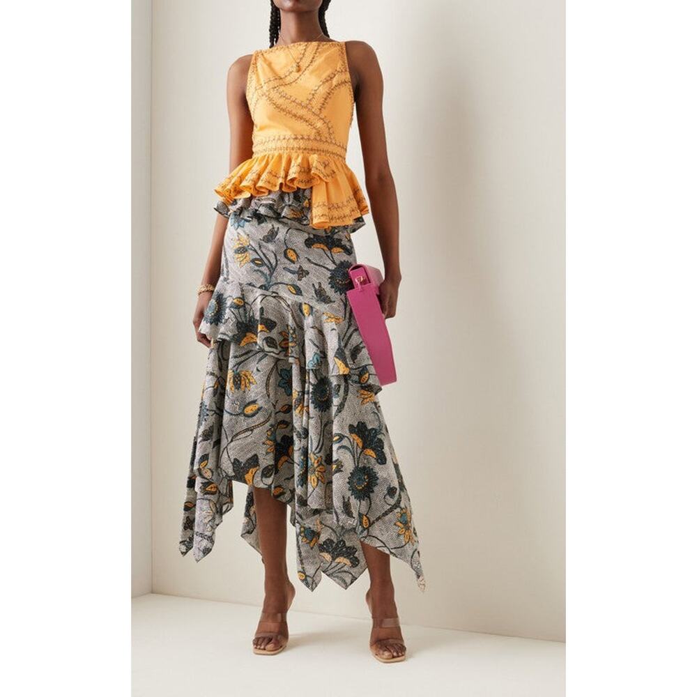 Ulla Johnson Ivette Skirt Grey - 10 - Picture 2 of 6